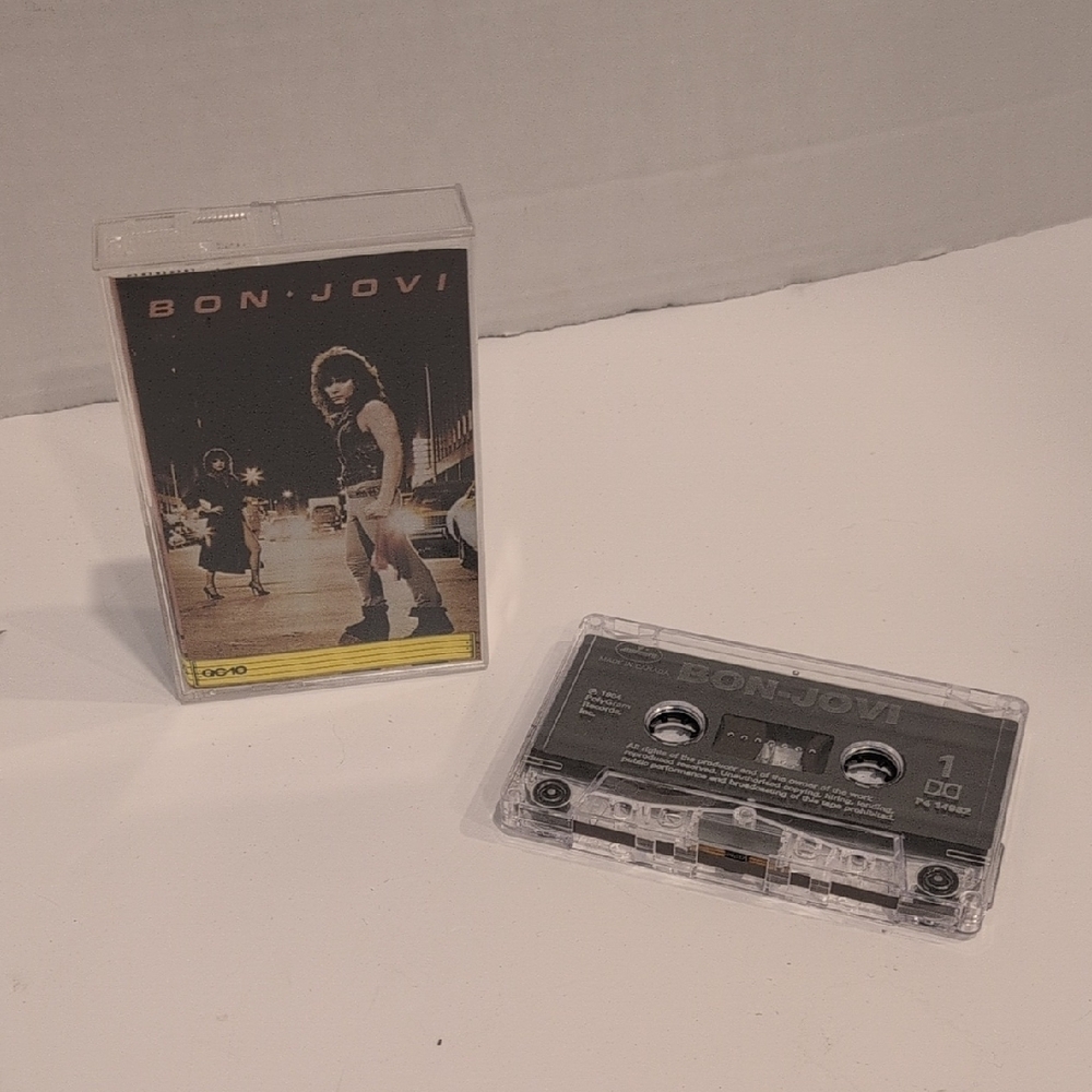 2/$25Bon Jovi Cassette Tape with Case